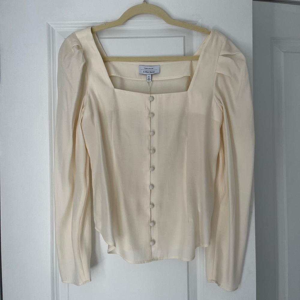 & other stories button corset top